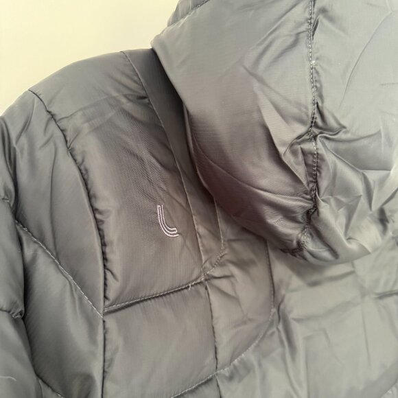 Lolë - Black - Classic Down Winter Coat with Hood - Size L - Picture 3 of 11